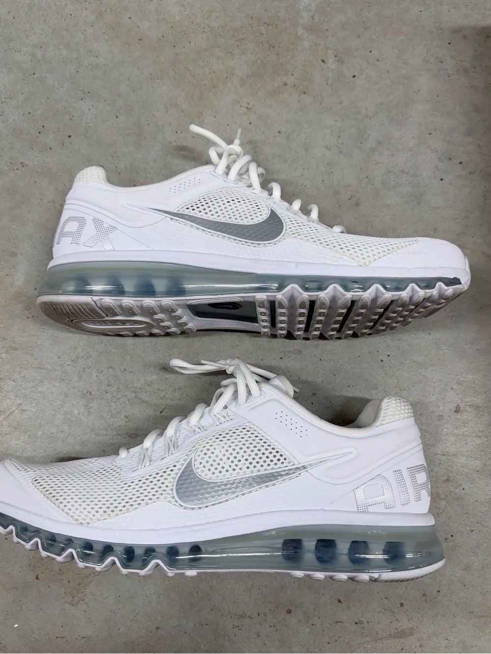 Nike Air Max 2013 White Metallic Silver HF4884-100 Men’s